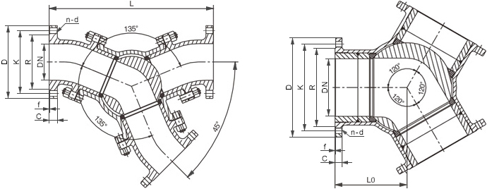 電動Y型三通球閥